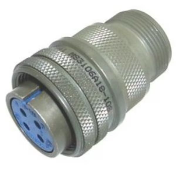 ER 4C 412 SKT PLUG, Amphenol, Mfr#: MS3106A1810S